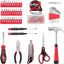 Kit 93 Pzas Herramientas para Reparaciones Hogar con Estuche