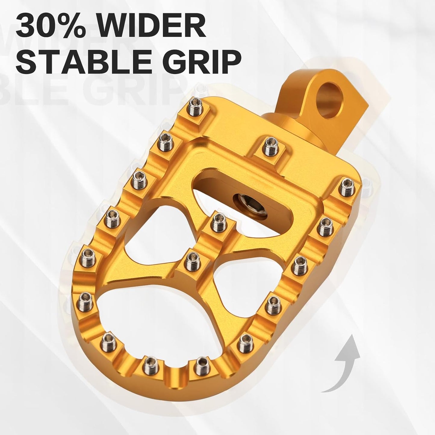 Estriberas anchas CNC estilo chopper Harley