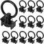 Accesorio perno L 1814kg anillo aluminio pack 12 negro