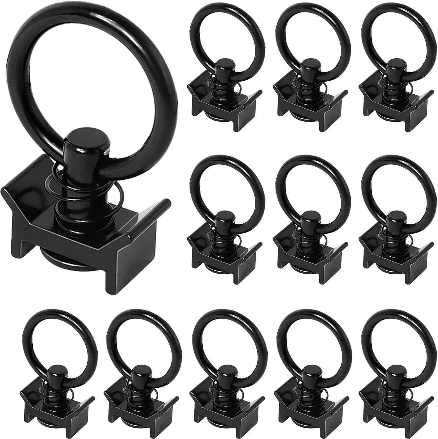 Accesorio perno L 1814kg anillo aluminio pack 12 negro