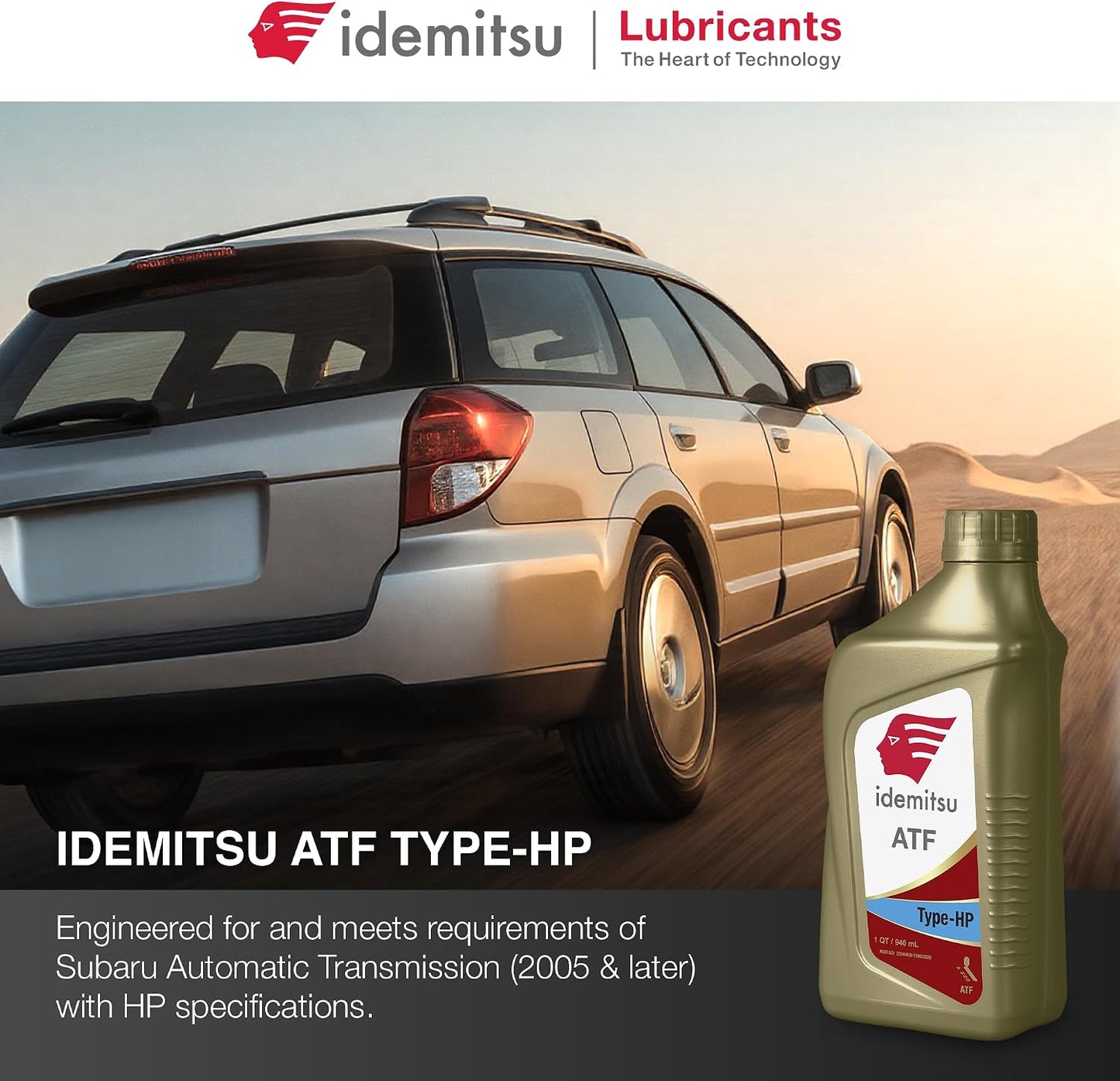 Fluido transmisión Subaru ATF HP 12 Uds 1qt Rojo