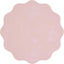Set 4 Manteles Rosa Piel Sintética Con Flores Lavables