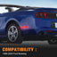 Luces LED laterales Ford Mustang 99-04 trasero rojo