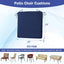 4 Pzas Cojines Impermeables para Sillas Exterior 19x19x3pulg