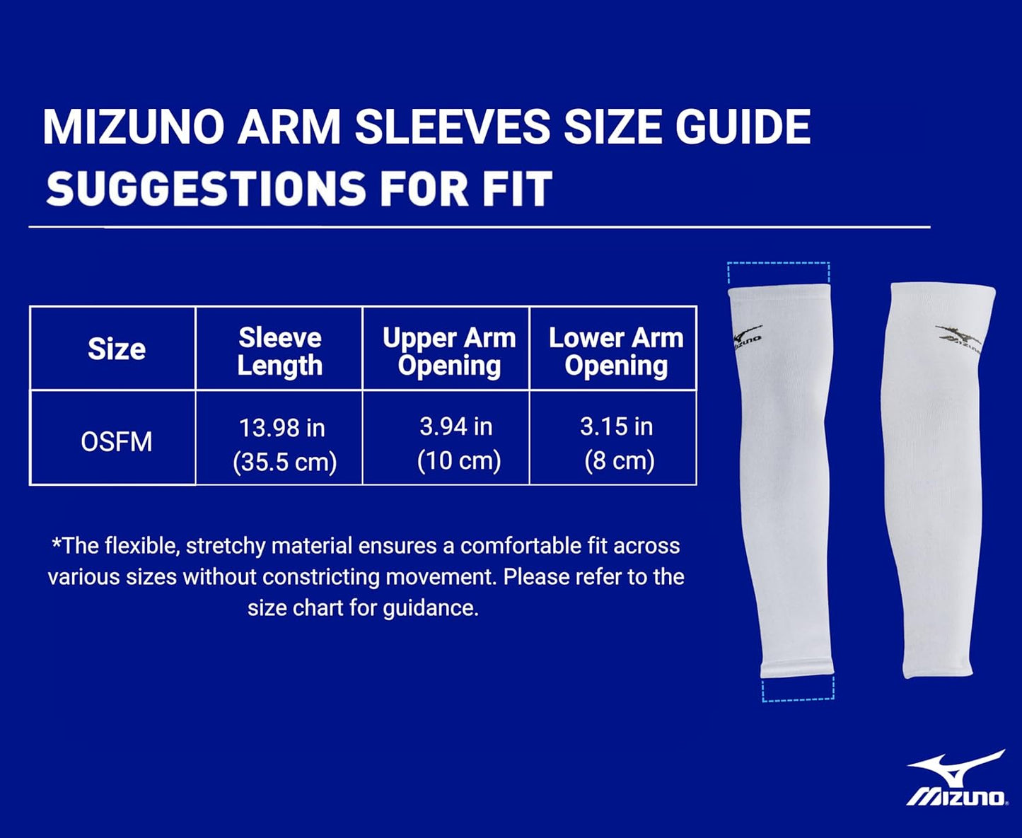 Mangas de Brazo Mizuno