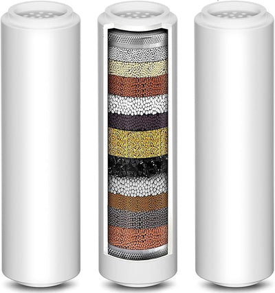 Filtro ducha 15 etapas para agua dura elimina cloro