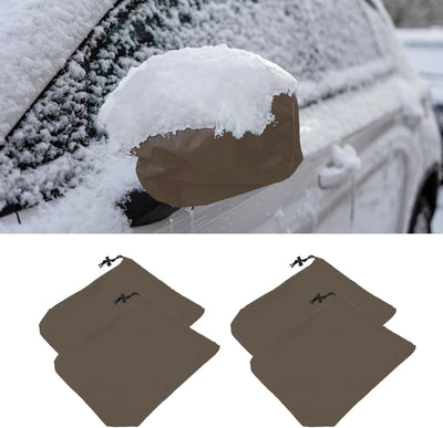 4 Pzas Cubiertas Espejos Laterales Coche Impermeables
