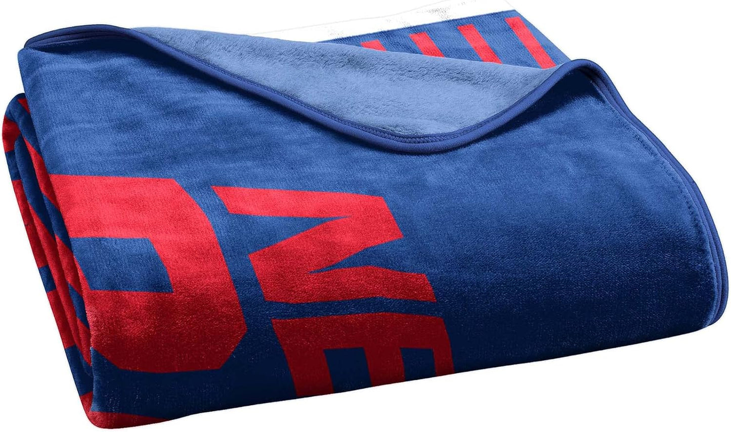 Manta NHL New York Rangers 60x80" microfibra con logotipos