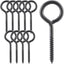 Tornillo ojo 4.5x0.37" set 10 resistentes