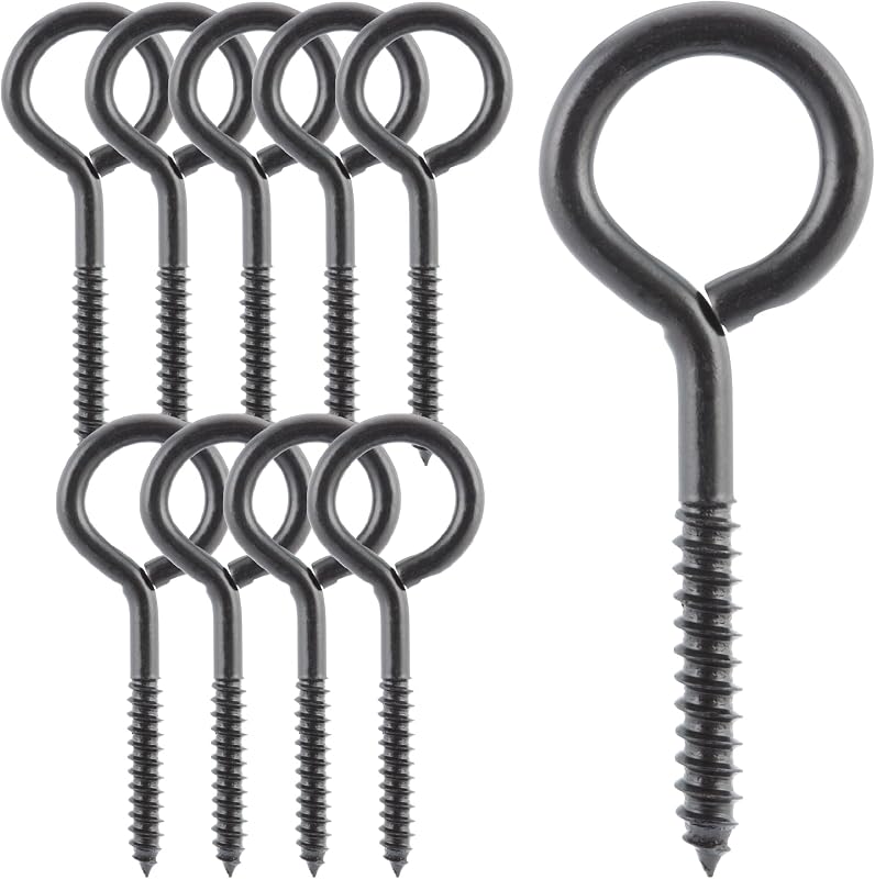 Tornillo ojo 4.5x0.37" set 10 resistentes
