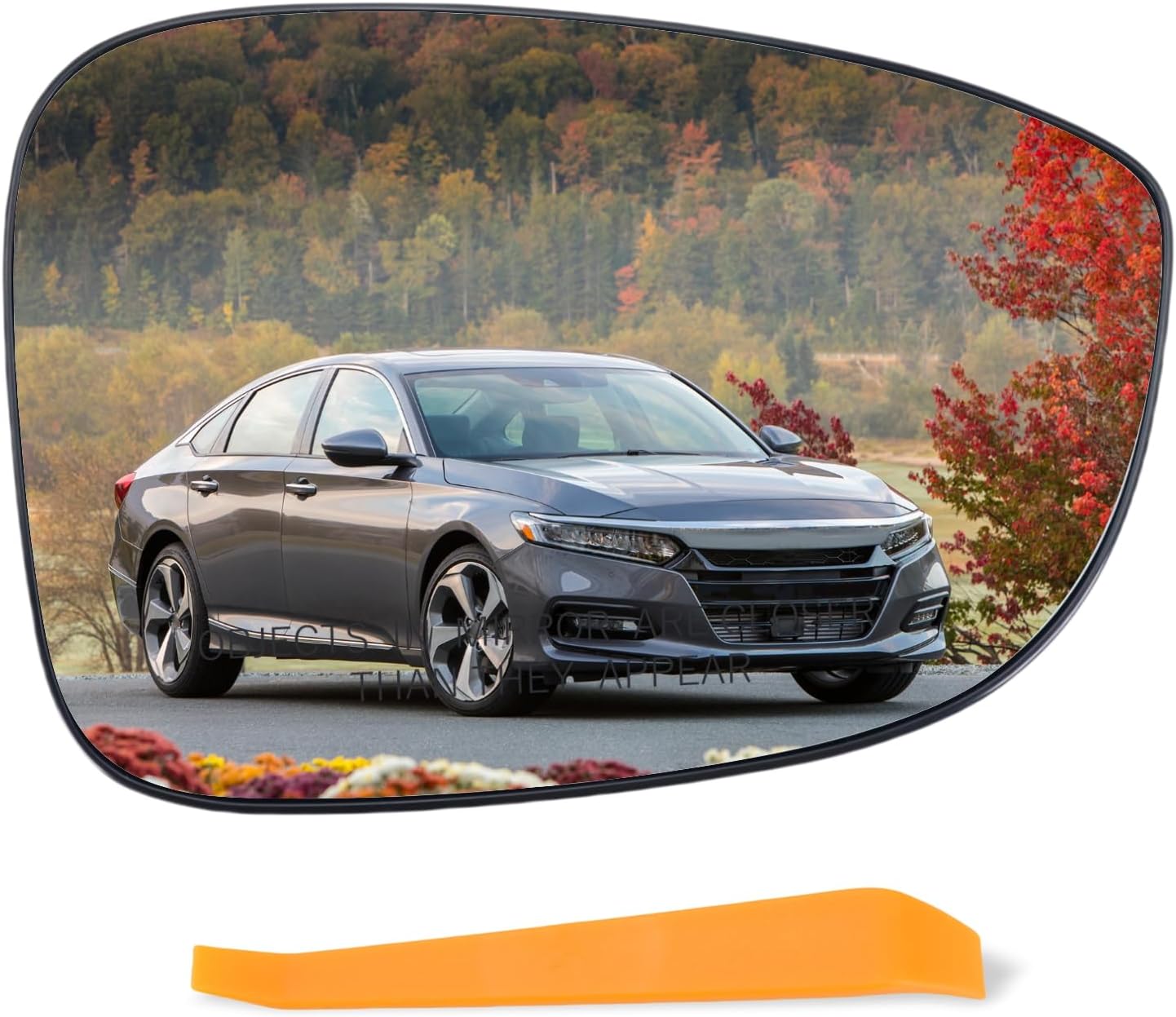 Cristal espejo lateral derecho con placa Honda Accord