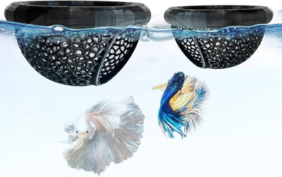 Hamaca flotante Betta 2 pzas decoración acuario 3D
