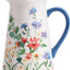 Jarra cerámica 2.5qt con asa para arreglos florales