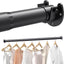 Barras metal ajustable 17-54pulg para colgar ropa