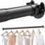 Barra armario metal ajustable 17-39" para ropa pesada