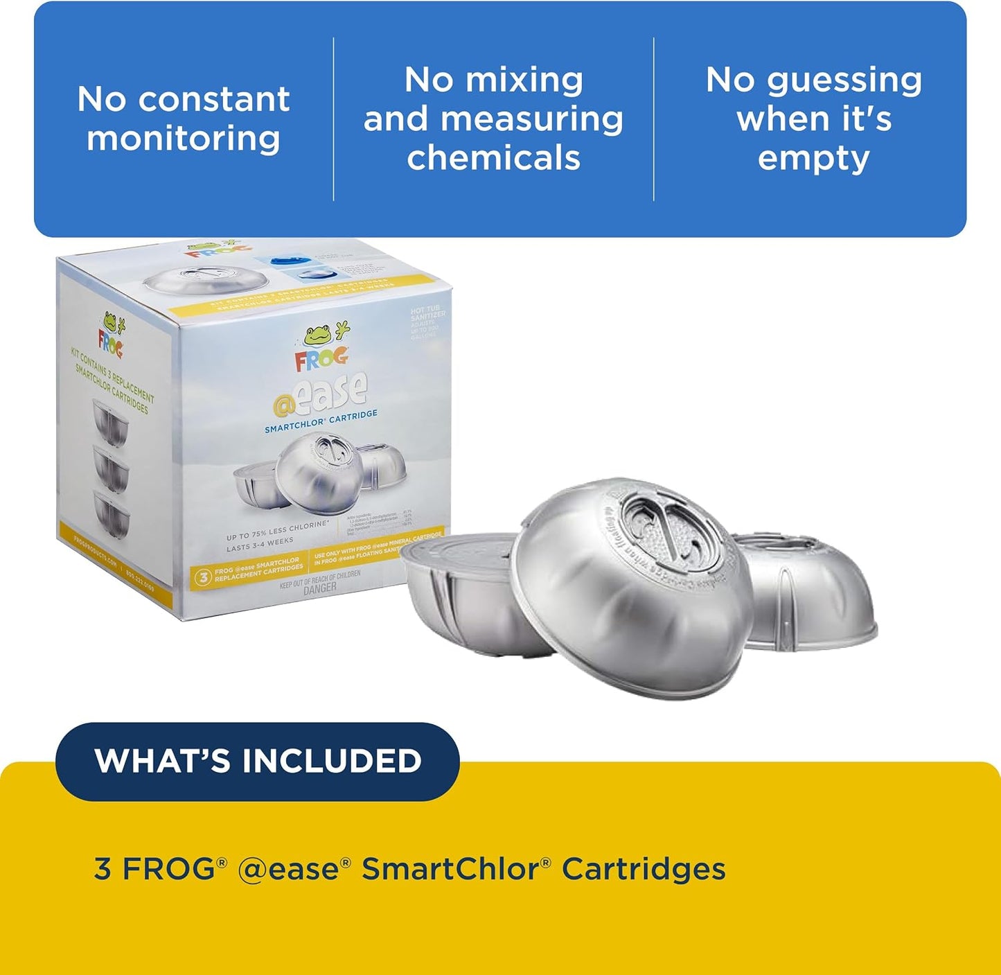 Cartucho repuesto SmartChlor Ease pack 3