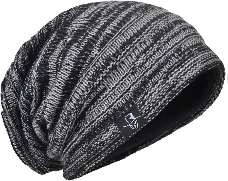 Gorro punto calavera grande para hombre