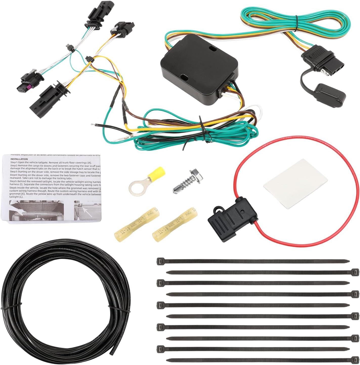 Arnés cableado remolque 4 vías 56369 Jeep Compass 17-21