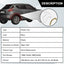 Moldura arco rueda trasera derecha Nissan Juke 78860-1KA0A