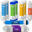 Set 10 filtros RO 50 GPD 10" para ósmosis inversa alcalina