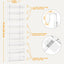 Organiz. 9 niveles blanco para puerta y despensa
