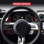 Extensión palanca cambios fibra carbono roja Ford Mustang