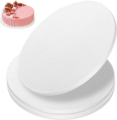 Base pastel redonda 10pulg cartón 1/2pulg para bodas