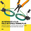 Extensión arnés 16 AWG 4 pines 10ft conector plano