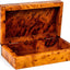 Caja madera tallada joyas multiusos antigua grande