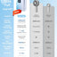 Ventilador mano portátil 4000mAh 100 velocidades 20h batería
