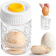 Pelador de huevos 2en1 con perforador transparente