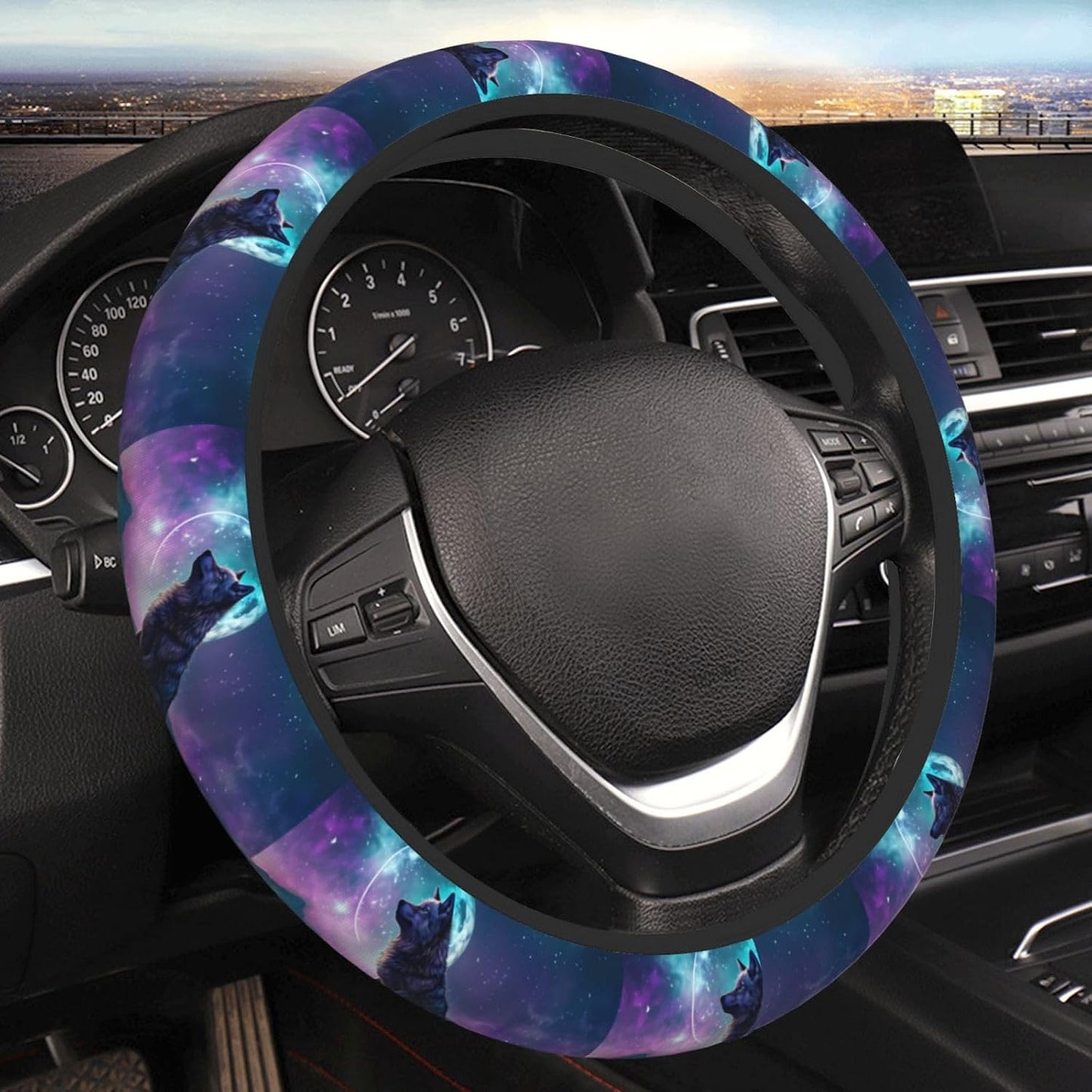 Fundas volante gruesas para coche hombre mujer