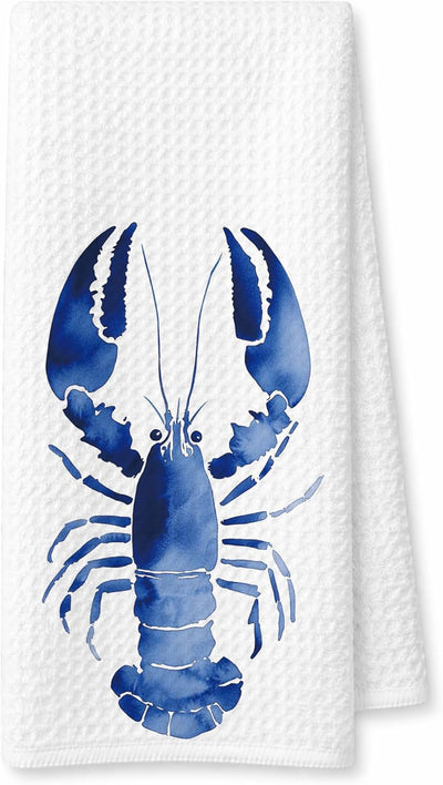 Toallas decorativas con langosta baño cocina 16x24pulg