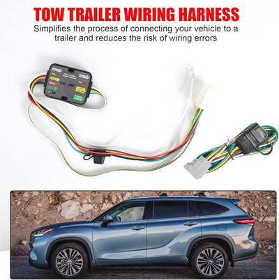 Arnés cableado remolque comp Toyota Highlander 20-26 4pines