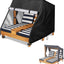 Funda tumbona doble madera impermeable 34x37x34pulg