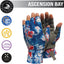 Guantes sol para pescar ligeros duraderos transpirables