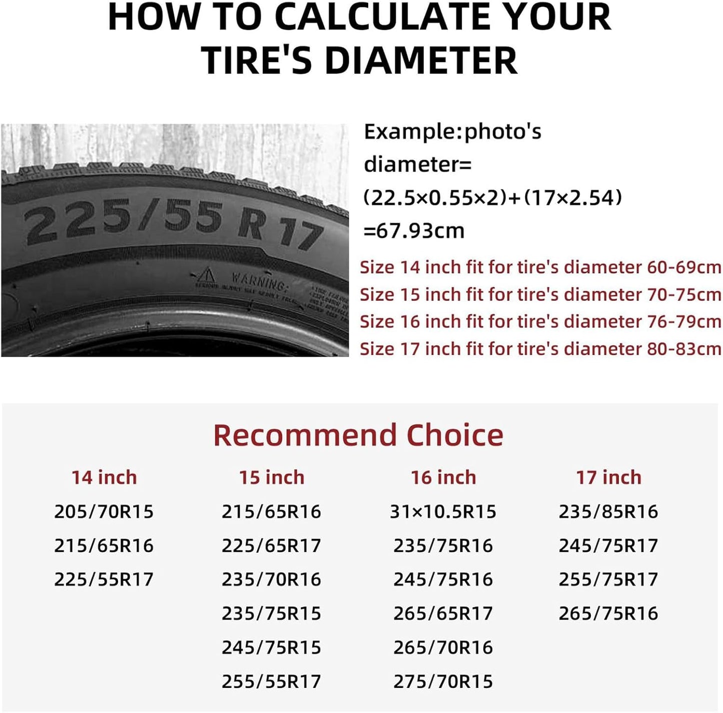 Cubierta neumático universal para caravana y remolque