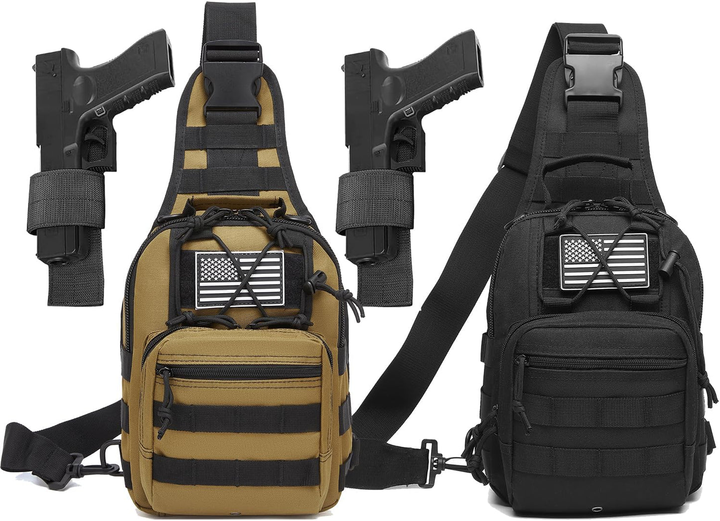 Bolsa táctica EDC para hombre 7 litros