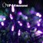 Guirnalda luces Halloween 98ft 300 LED 8 modos morado