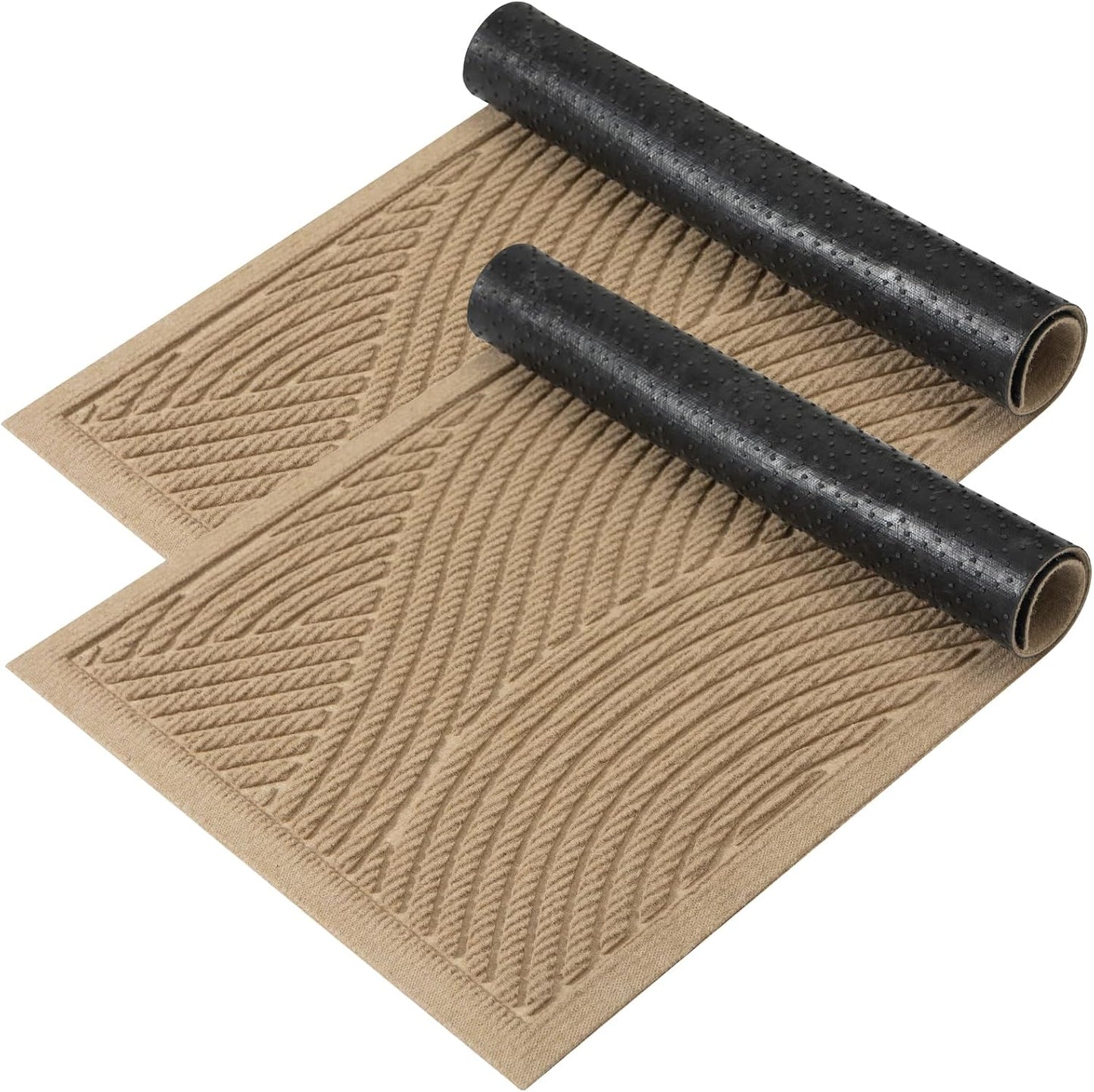 Tapete entrada antiderrap 29x17pulg pack 2