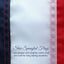 Bandera EE.UU. 6x10 nailon estrellas uso exterior