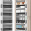 Organiz. puerta con 5 bolsillos y 10 de malla 44lb