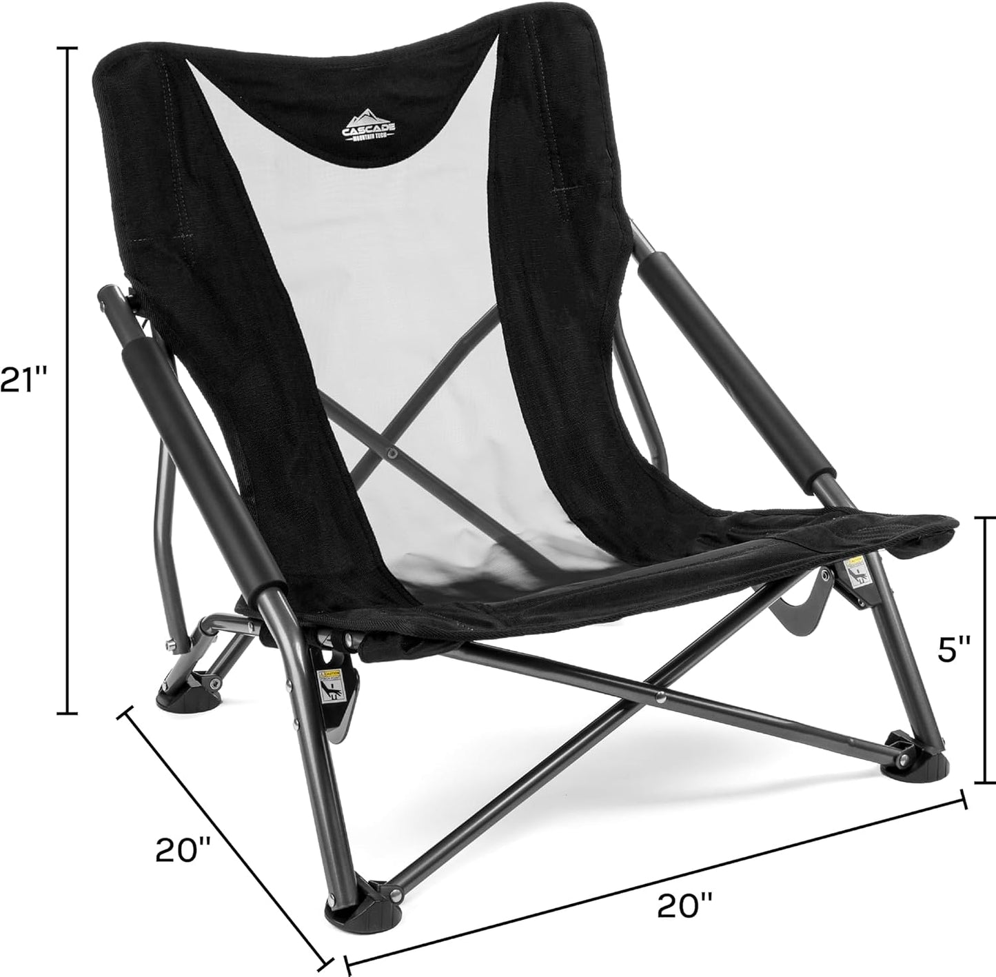Silla plegable camping playa picnic con bolsa