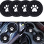 4 Posavasos Coche con Pata Perro Antideslizante 2.75pulg