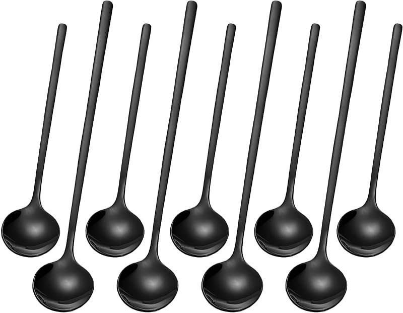 9 Cucharas Café Acero Inox 2 Tamaños Cucharadita Té