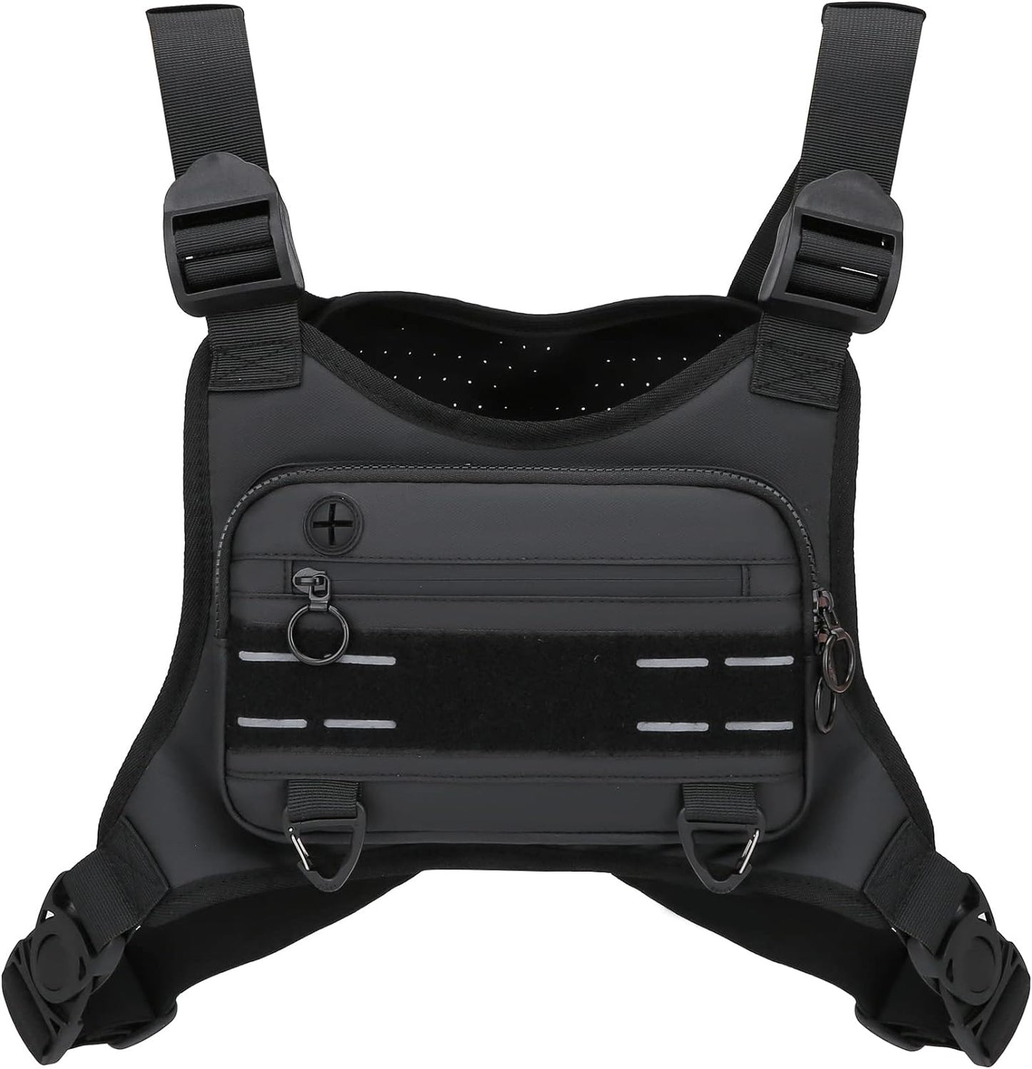 Bolsa pecho deportiva resistente agua con soporte teléfono