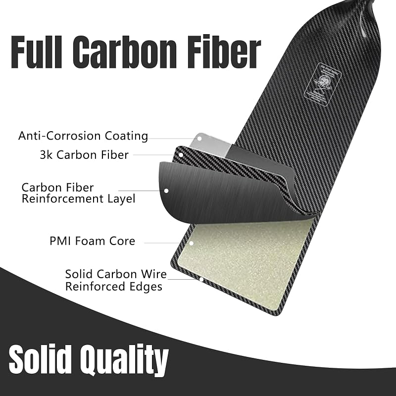 Paleta carbono IDBF aprobada 47-49" con bolsa