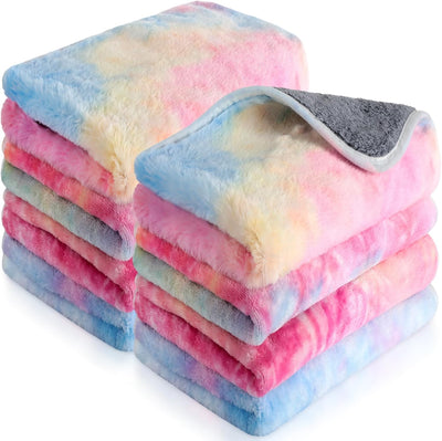 8 Pzas Manta Cobaya Forro Polar Absorbente Reutilizable
