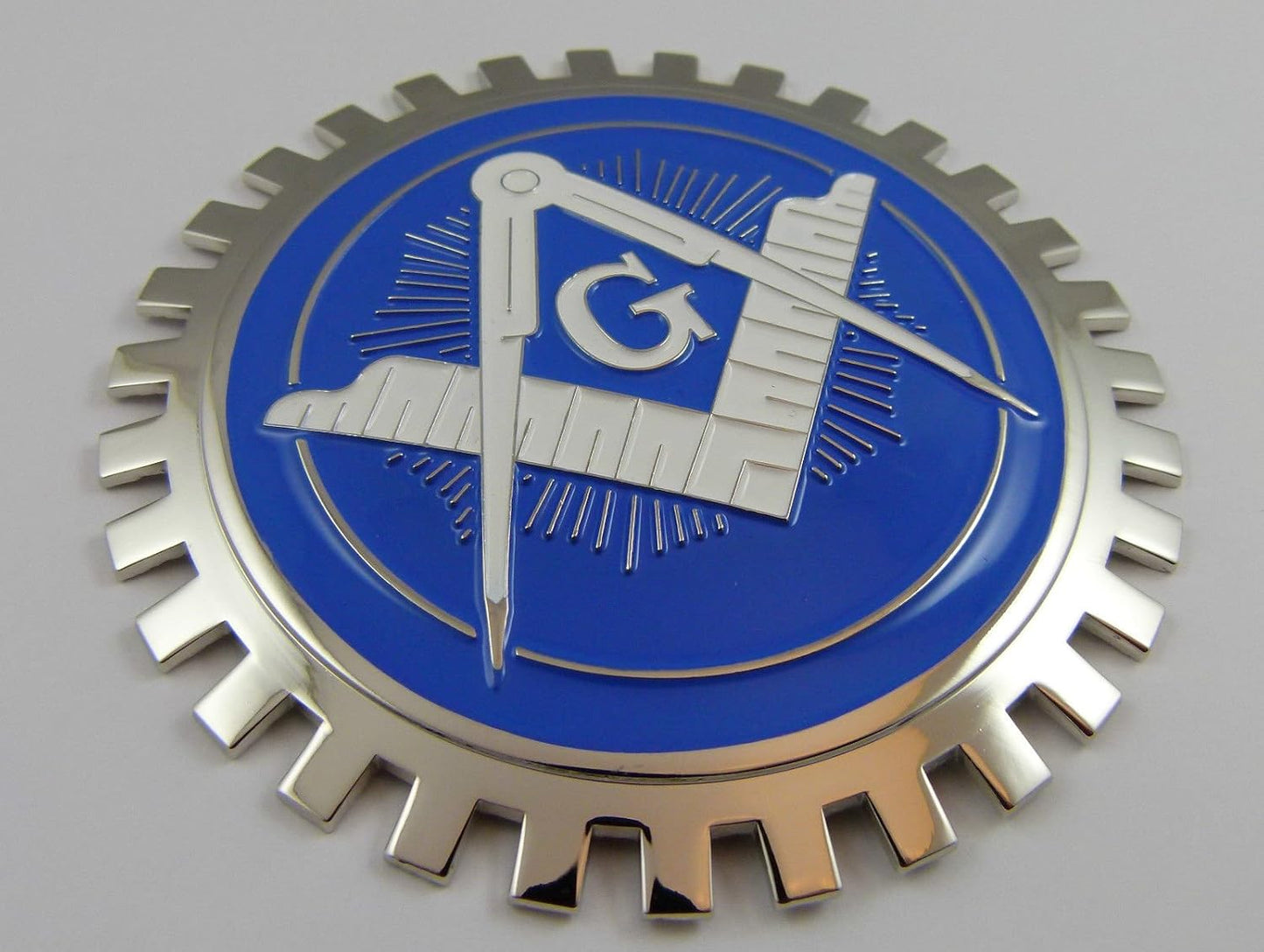 Insignia parrilla masónica para coche camión