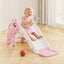 Set escalador tobogán 3en1 para niños 1-3 años color rosa